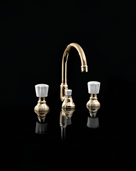 Morris 3 hole basin set - Taps | Devon&Devon