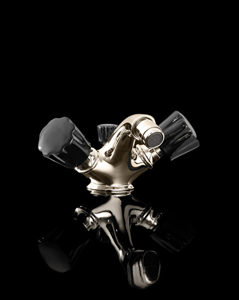 Black Morris 1 hole bidet set - Taps | Devon&Devon