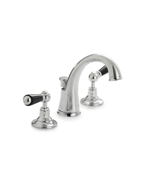 Batteria lavabo 3 fori bocca alta - Black Dandy - New Collection | Devon&Devon