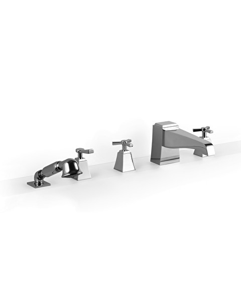 Time 5 hole bath set - Bathroom Taps | Devon&Devon