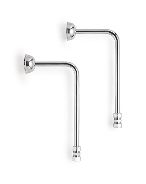 A pair of rigid connecting pipes for basin and bidet - Faucet Accessories | Devon&Devon