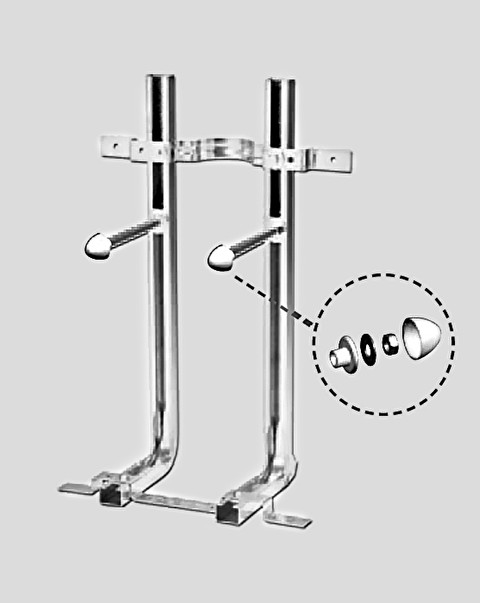 Systeme de fixation pour wc et bidet suspendus - Bathroom Spare Parts | Devon&Devon