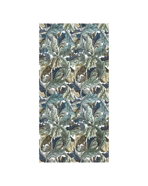 Acanthus Painted Blue - Decor Slabs - La Massonerie, France | Devon&Devon