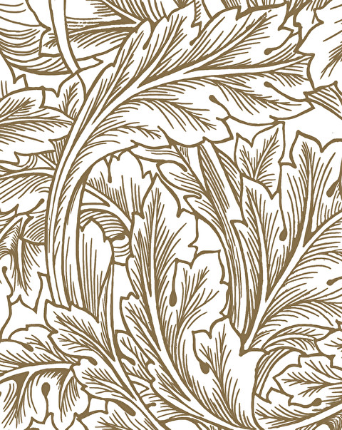 Acanthus White&Gold - Decor Slabs - La Massonerie, France | Devon&Devon