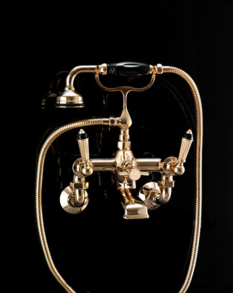 Black Diamond Bath shower mixer - Patrick Hellmann Schlosshotel, Berlino | Devon&Devon