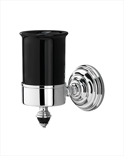 Black Diamond Toothbrush holder - Bathroom Accessories and Lighting | Devon&Devon