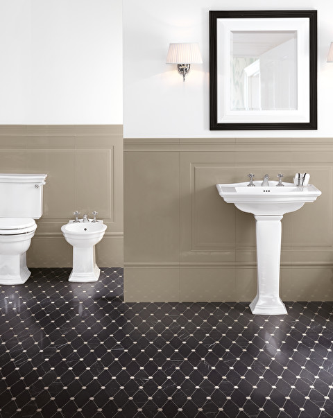 Élysées Boiserie Ceramic wall covering - private villa, lake orta | Devon&Devon