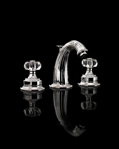 King 3 hole basin set - Bathroom Taps | Devon&Devon