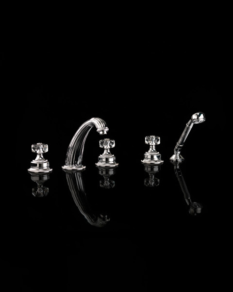 King 5 hole bathtub mixer - Bathroom Taps | Devon&Devon