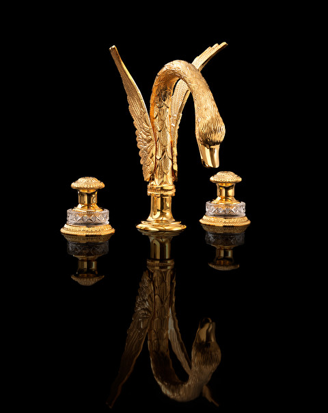 Swan 3 hole basin set - Bathroom Taps | Devon&Devon