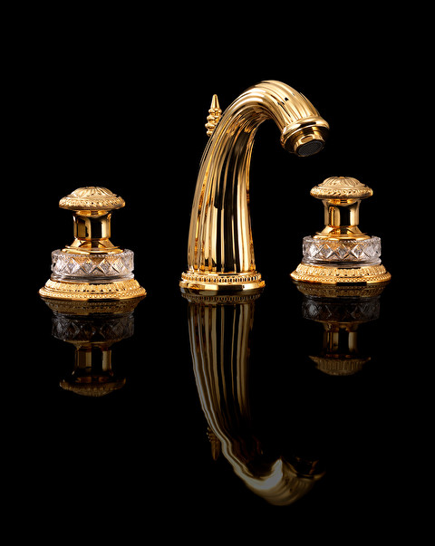 Swan 3 hole basin set - Bathroom Taps | Devon&Devon
