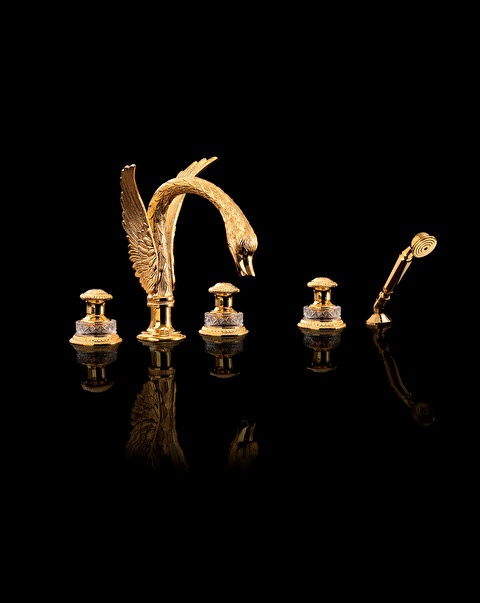 Swan 5 hole bathtub mixer - Bathroom Taps | Devon&Devon