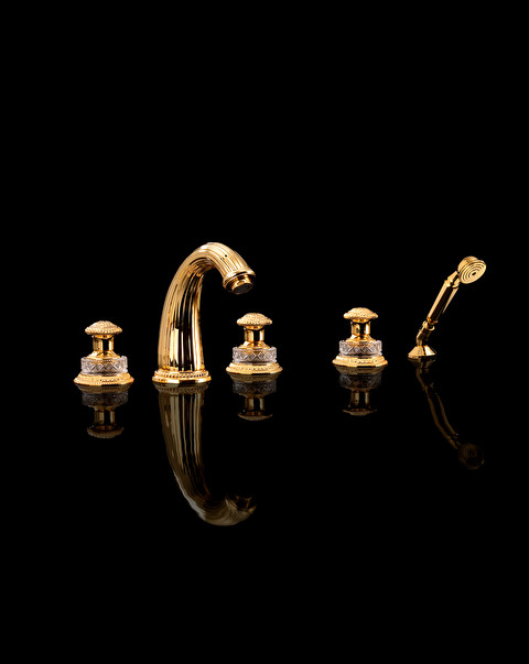 Swan 5 hole bathtub mixer - Bathroom Taps | Devon&Devon