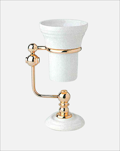 Cambridge ceramic cup holder - Bathroom Accessories | Devon&Devon