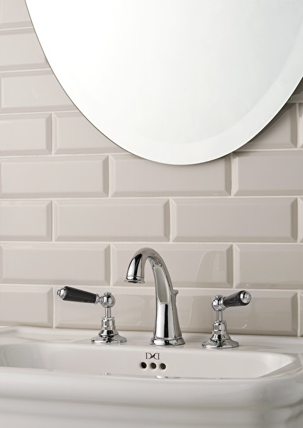 Batteria lavabo 3 fori bocca alta - Black Dandy - New Collection | Devon&Devon