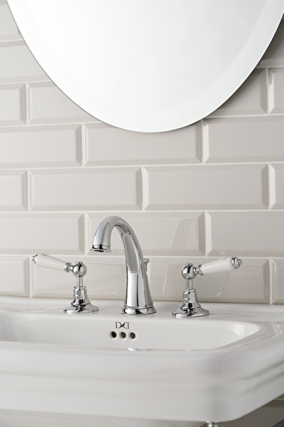 Batteria lavabo 3 fori bocca alta - Dandy - New Collection | Devon&Devon