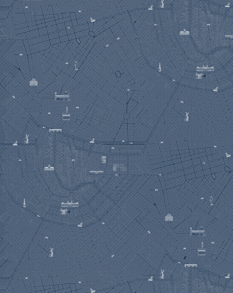 Обои Urban Blue - Обои | Devon&Devon