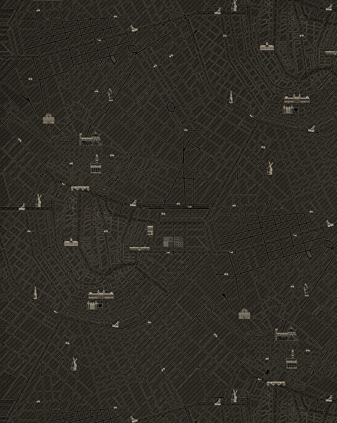 Tapete Urban Black - Marcel Wanders | Devon&Devon