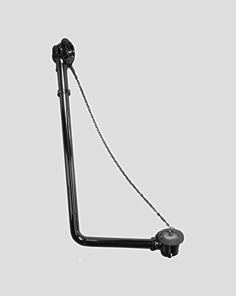 Colonna di scarico esterna per vasca con tappo e catenella - Accessori vasche da bagno | Devon&Devon