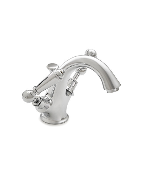 1 hole basin set with pop-up waste and longer spout - Bathroom Taps | Devon&Devon