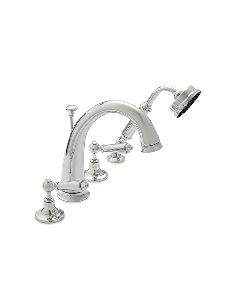 Signature 4 hole bath set deck mounted - Bathroom Taps | Devon&Devon