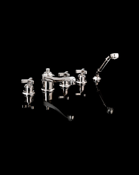 Tribeca 5-hole bathtub mixer - Bathroom Taps | Devon&Devon