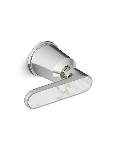Twenties Cut-off tap - Calacatta Oro - Bathroom Taps | Devon&Devon