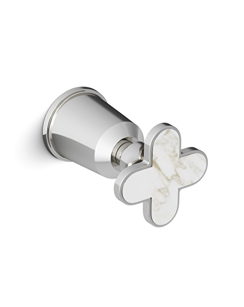 Twenties Cut-off tap - Calacatta Oro - Bathroom Taps | Devon&Devon