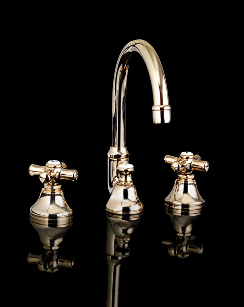 City 3 hole basin set - Bathroom Taps | Devon&Devon