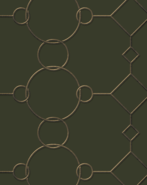 Chain Green Wallpaper - Wallpaper | Devon&Devon
