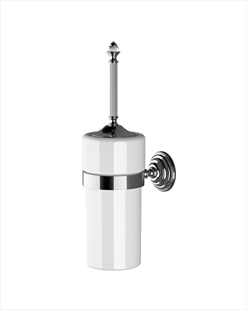 Diamond Toilet brush holder - Bathroom Accessories | Devon&Devon