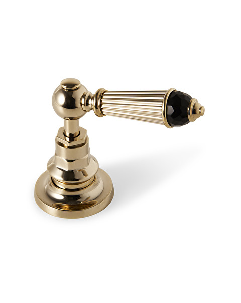 Black Diamond Cut-off tap - Bathroom Taps | Devon&Devon