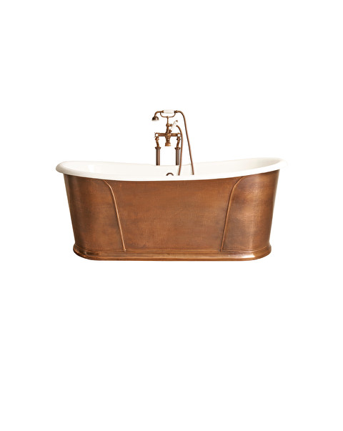 Camelot Rame Antico Bathtub - Monsignor della Casa Castle Tuscany | Devon&Devon