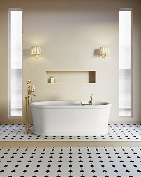 Vasca Celine Petite White - New Collection | Devon&Devon