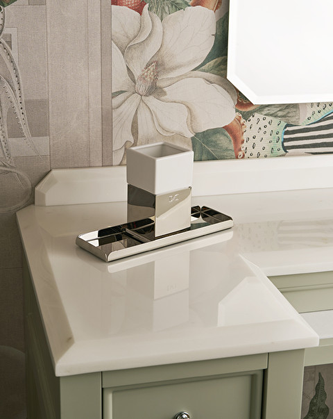 Zahnputzbecher Cube - Badezimmerzubehör | Devon&Devon