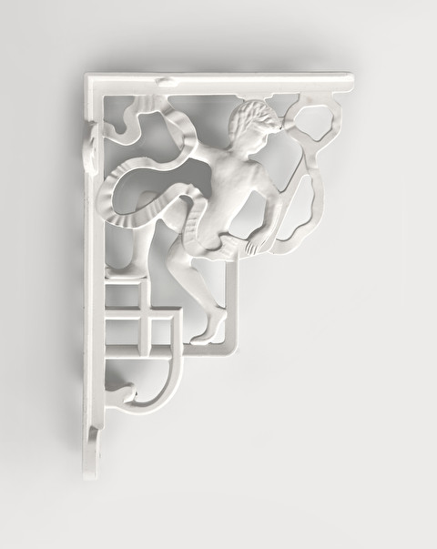 Etriers décorés pour réservoir haut (une paire) - Bathroom Spare Parts | Devon&Devon