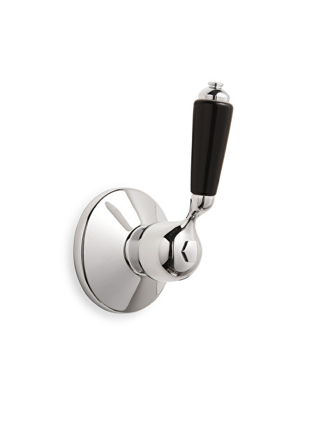 Black Dandy Inset diverter - Bathroom Taps | Devon&Devon