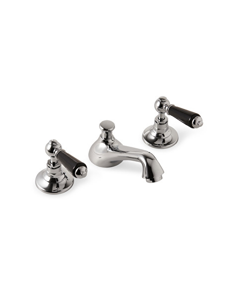 Dreiloch waschtischsatz Black Dandy - Villa Lionetti | Devon&Devon