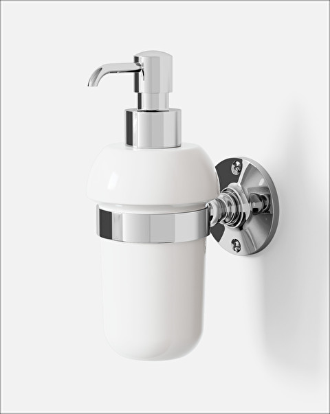 Antique Georgian wall-mounted dispenser - Bathroom Accessories | Devon&Devon