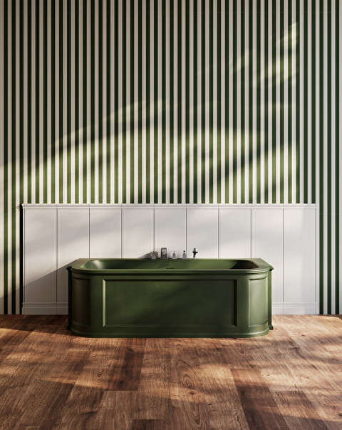 President White - Vasche da bagno di design in White Tec Plus | Devon&Devon