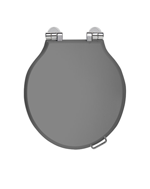 MDF WC-Sitz, in Dark Grey halbglänzende Farbe Etoile - WC-Sitze | Devon&Devon