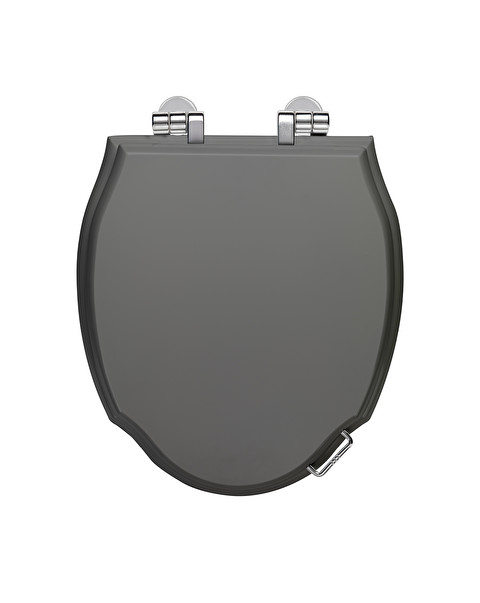 MDF WC-Sitz, in Dark Grey halbglänzende Farbe Westminster - WC-Sitze | Devon&Devon