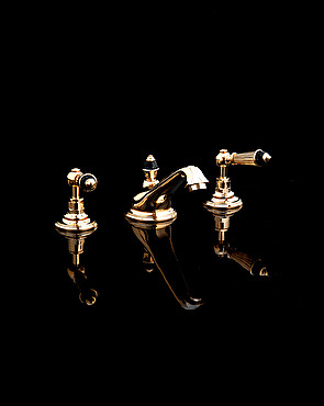 Dreiloch waschtischsatz Black Diamond | Devon&Devon