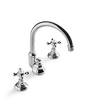 Batteria lavabo Austin 3 fori | Devon&Devon