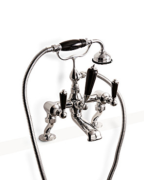 Black Dandy Bath and shower mixer | Devon&Devon