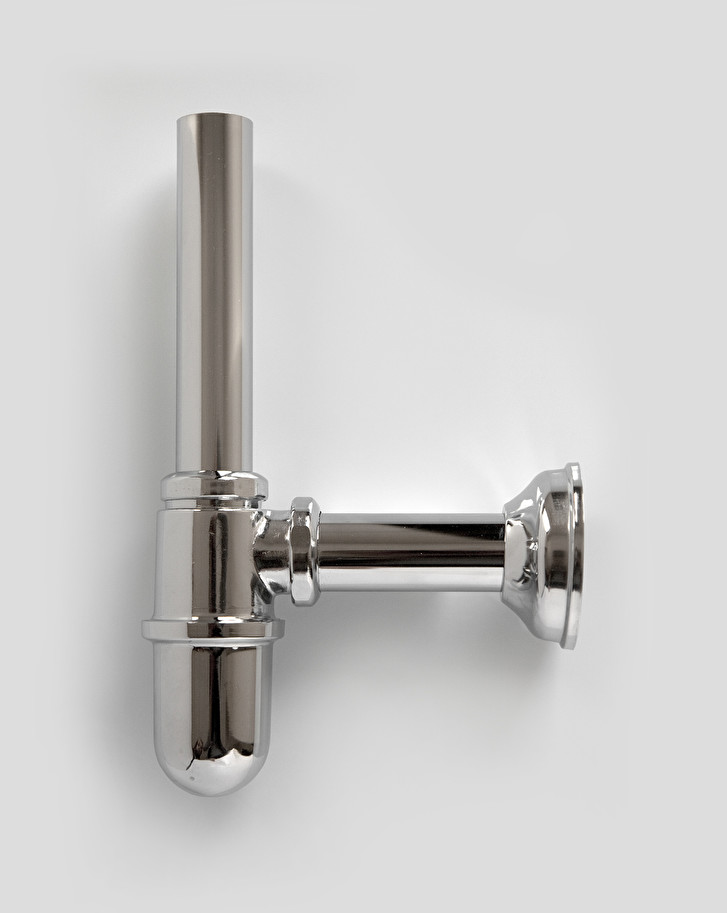 Siphon Chrome Hidrobox pour vasque ou plan vasque - Robinet&Co