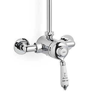 Termostatischer mixer mit keramikscheibe