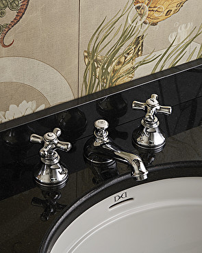 City 3 hole basin set