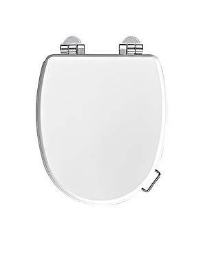 Blues/Rose Mdf standard seat, white painted